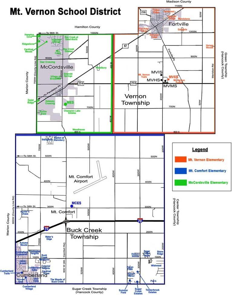 Mt Vernon District Map